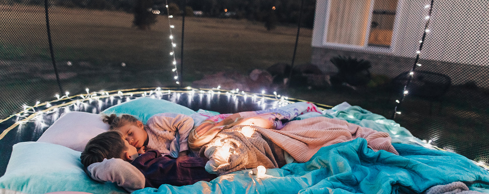 15 Ways to Use Your Trampoline All Year Round