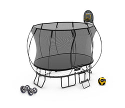 Compact Oval Trampoline